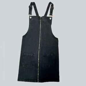 art class Denim Zip Pinafore Dress
